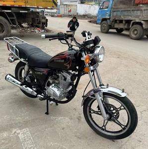 Motocyclette monocylindre refroidie par air de <span class=keywords><strong>125</strong></span> cm3, économique en carburant, fiable, Haojue Hj125 pour une utilisation urbaine et rurale - Product Image 4