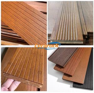 Click <span class=keywords><strong>de</strong></span> <span class=keywords><strong>terrasse</strong></span> solide en <span class=keywords><strong>bambou</strong></span> lourd carbonisé <span class=keywords><strong>pour</strong></span> <span class=keywords><strong>terrasse</strong></span> extérieure Garden Park Boardwalk Strand Woven Bamboo Flooring Decking Board - Product Image 5