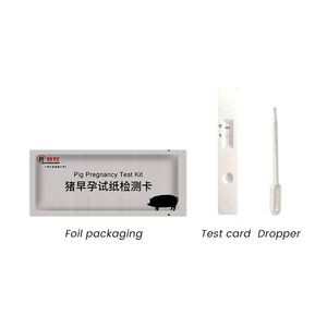 Bandelette de <span class=keywords><strong>test</strong></span> de grossesse rapide pour porcs pour la détection précoce Kit de <span class=keywords><strong>test</strong></span> d'urine porcine pour la gestion de l'élevage des truies - Product Image 3