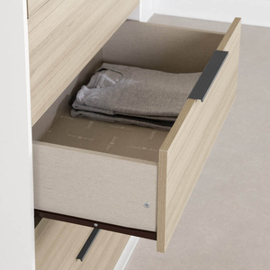 Cómoda Moderna Nórdica para Dormitorio <span class=keywords><strong>Infantil</strong></span>, de Roble Blanco, con 5 Cajones y Gran Espacio de Almacenamiento - Product Image 4