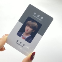 Carte d'identité professionnelle magnétique personnalisée en PVC avec impression offset et marquage à chaud, vierge, pour étudiants/usage gouvernemental