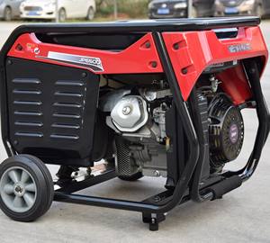 Nuovo Generatore a Gas Naturale Monofase 220V 5000 Watt 5kW, Generatori a Benzina per Uso Domestico - Product Image 3