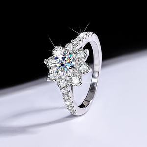 Nouvelle Bague de Fiançailles 2026 - Moissanite Argent Sterling 925 Tendance pour Fêtes et Anniversaires 1 Carat - Product Image 2