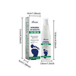 Spray de Soin des Pieds Ximonth à l'Huile <span class=keywords><strong>d</strong></span>'Arbre à Thé, Apaisant, Antibactérien et <span class=keywords><strong>D</strong></span>ésodorisant, Spécial Pieds <span class=keywords><strong>d</strong></span>'<span class=keywords><strong>Athlète</strong></span>, Personnalisable, Meilleures Ventes - Product Image 2