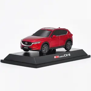 1/43 2018 CX-5 2世代合金車モデルスタティックオーナメントコレクションダイキャストプラスチックモデル車