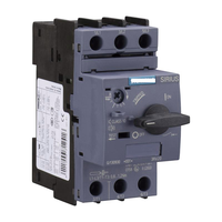 Variador de Frecuencia 3RV2011-4AA10, Inversor VFD, Control de Velocidad del Motor, Aplicación para Bombas, Ventiladores y Transportadores