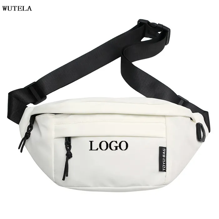 New Fancy Fanny Pack Waterproof Travel Waist Bag Men Large Hiking Sports Gym Running Across Chest Crossbody Bags