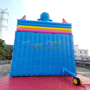 Équipement de jeux d'extérieur pour enfants, toboggan aquatique gonflable, parc aquatique commercial gonflable en forme de requin avec piscine - Product Image 5