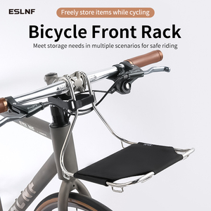 Porte-bagages avant de vélo ESLNF, léger, facile à installer, pour les longues distances - Product Image 2