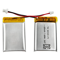 Batterie au lithium polymère personnalisée, résistante aux températures élevées et basses, 3,7 V, avec garantie de 12 mois pour les produits intelligents
