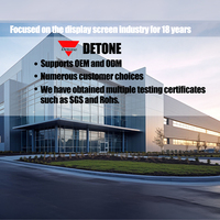 شاشة OLED أحادية اللون من DETONE مقاس 0.66 بوصة بدقة 64×48 و20 دبوس SPI IIC بيضاء مع وحدة تحكم SSD1315 وضمان لمدة عامين