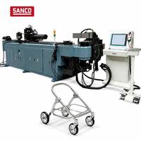 Machine de cintrage automatique 3D CNC pour tubes et tuyaux, idéale pour la production de cadres de poussettes et de déambulateurs, cintreuse de tubes et tuyaux en acier