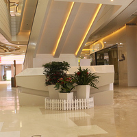Q052 Comptoir de réception en forme de L moderne et luxueux, mobilier de bureau commercial, façade en MDF, écoles, hôtels, supermarchés, hôpitaux