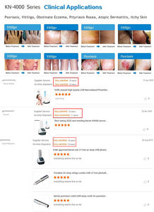 Kernel LED Excimer Vitiligo LED 308nm Excimer-Laser 308nm UVB für Haushalt Psoriasis-Behandlung UVB-Phototherapie - Product Image 6