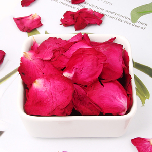Atacado Seco Decorativo Seco Fragrância Vermelha Pétalas De Rosa Natural Grande Pétalas De Flor Para Fazer Sabão De Vela - Product Image 6