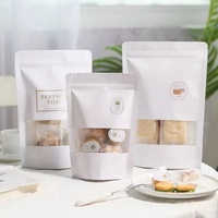 Bolsa de Embalaje de Alimentos Personalizada, Mate, de PE, Impermeable, Resistente a la Humedad y a las Perforaciones, con Cierre Reutilizable, para Frutos Secos