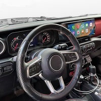 Autoradio multimédia sans fil CarPlay, système de navigation GPS pour Jeep Wrangler JL 2018-2022, unité principale de voiture, moniteur