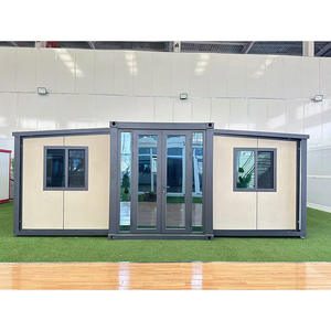 Contenedor móvil de lujo listo para usar de 40 pies y 20 pies, hogar expandible, estructura de acero prefabricada de 2 a 5 dormitorios, casa portátil, centro comercial, Hotel - Product Image 1