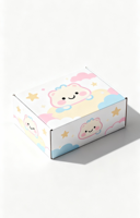 Vente en gros de boîtes postales personnalisables imprimées avec logo d'abonnement Boîtes d'emballage cadeau en papier carton écologiques personnalisées