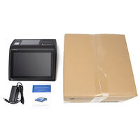 D3Mini 800x1280 Android 10.1Inch Mini POS Terminal with Barcode Scanner NFC 58mm Thermal Receipt Printing for Restaurants Hotel