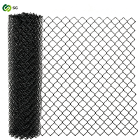 Rouleau de clôture en grillage diamanté galvanisé argenté, durable et personnalisé, pour enclos d'animaux de zoo, protection de sécurité des parcs et barrière de sécurité