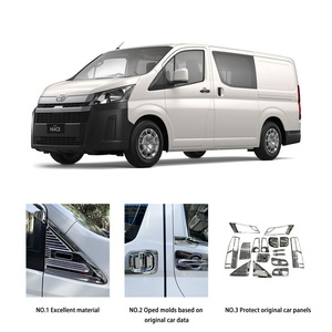 Accesorios para Autos y Camionetas, Kits de Carrocería, Carcasa para Espejo Retrovisor, Cubierta para Manija de Puerta, Compatible con Toyota Hiace 2015 en Adelante - Product Image 2