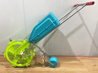 Mini semoir manuel portatif Jab Planter à 2 rangs pour maïs et soja