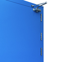 Porte en acier creux ignifuge pour usage intérieur dans les bureaux, entrepôts, toilettes, sous-sols, dortoirs, projets de logements à faible coût