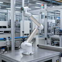 Bras robotisé GCR10-1300, charge utile de 10 kg, rayon d'action de 1300 mm, robots collaboratifs pour le chargement et le déchargement de machines et l'automatisation des usines