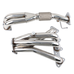 เฮดเดอร์ไอเสียสแตนเลสสำหรับรถฮอนด้าแอคคอร์ด F23 2.3L L4 DX LX EX ปี 1998-2002 รุ่นปรับแต่งสมรรถนะสูง EH28512 - Product Image 6
