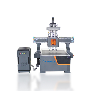 Tavolo con Scanalatura a T 1212 per Router CNC a Tre Teste di Taglio per Legno, MDF, Pietra Artificiale, Vetro Organico, Resina Epossidica e Pannelli Compositi - Product Image 2