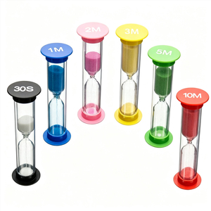 ชุดนาฬิกาทรายพลาสติกกันตกสำหรับเด็ก 6 สี รุ่นใหม่ - Product Image 6