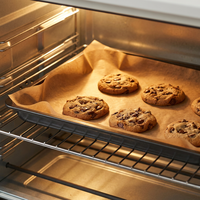 Papier sulfurisé imprimé sur mesure, qualité alimentaire, feuilles de papier pour gâteaux, résistant au four, pour boîtes à pâtisserie et fabrication de pâtisseries