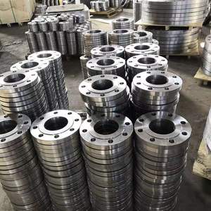 PN10/16 Geschweißter Flansch Edelstahl-Flansch Kohlenstoffstahl ASTM Geschmiedeter Gewinde-Abflussrohr-Flansch - Product Image 4