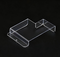Plaque en polycarbonate sur mesure, traitement par pliage à froid, transparente, en forme de L, protection PC, déflecteur de blindage pour armoire électrique industrielle