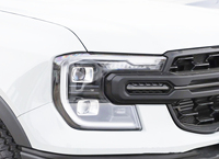 Autres accessoires d'éclairage automobile : Cadre adaptateur de projecteur LED pour Ford Ranger 2023-2025, support de lentille de projecteur LED haute luminosité