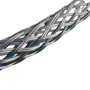 Grips pour câbles en acier inoxydable, tissage <span class=keywords><strong>double</strong></span> brin, chaussette pour câble, diamètre 18-24 mm, longueur 500 mm - Product Image 2