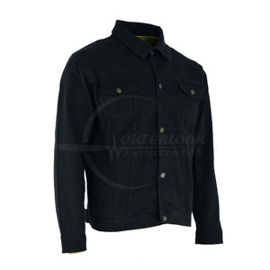 Manches longues col boutonné 100% coton jean hommes veste haute qualité tenue décontracté hommes jean veste - Product Image 1