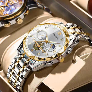 Cronografo originale orologio <span class=keywords><strong>da</strong></span> <span class=keywords><strong>polso</strong></span> <span class=keywords><strong>da</strong></span> <span class=keywords><strong>uomo</strong></span> <span class=keywords><strong>di</strong></span> <span class=keywords><strong>lusso</strong></span> cronografo impermeabile data <span class=keywords><strong>orologi</strong></span> al quarzo luminoso orologio in acciaio inox per gli uomini - Product Image 2