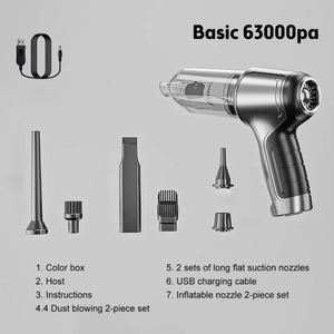 Aspiradora Inteligente Mini Portátil con Motor sin Escobillas y Batería para Automóvil - Product Image 6