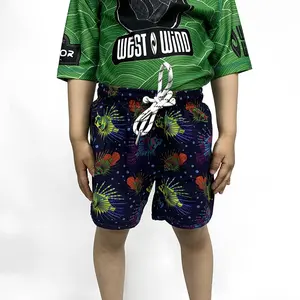 Custom Printing Kid's Boardshorts Toddler Baby Boys Surf Beach Shorts