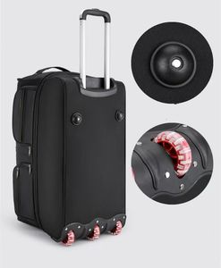 <span class=keywords><strong>M</strong></span> katlanabilir haddeleme silindir çanta büyük kapasiteli arabası çantası çift katlı arabası seyahat çantası ile tekerlekler - Product Image 2