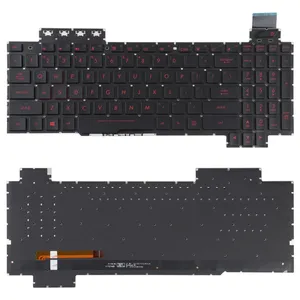 Asus ROG FX503 FX503V FX503VM FX503VD यूएस संस्करण कीबोर्ड के लिए बैकलाइट कंप्यूटर लैपटॉप कीबोर्ड के साथ थोक ड्रॉपशीपिंग