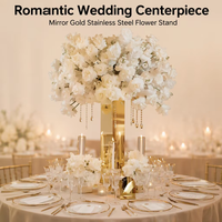 Nouveau lustre LED en acrylique européen luxueux pour l'éclairage de plafond de mariage, alimenté par courant alternatif, design moderne