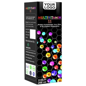 Sirop multivitaminé avec des vitamines et des minéraux naturels pour la vitalité quotidienne, l'énergie, l'immunité, la croissance et le soutien complet - Product Image 1