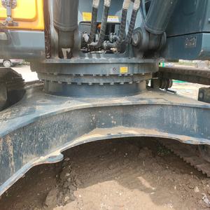 Excavatrice sur chenilles hydraulique Hyundai 375LVS d'occasion, 37 tonnes, moteur Cummins, fabrication coréenne, chargeuse-pelleteuse, travaux de construction, mine - Product Image 5