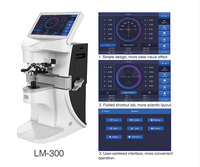 Mesin Pemotong Lensa Optik Otomatis Lensmeter LM-300, Alat Pengukur Lensa Optik, Focimeter, Pemeriksa Lensa, Harga Auto Lens Meter dengan Printer