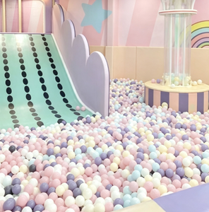 Equipo de Juegos Interior Grande y Pequeño para Niños, Castillo Inflable con Tobogán, Estructura para Escalar y Trampolín para Jardín de Infancia - Product Image 2