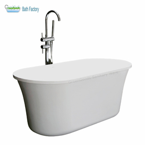 Baignoire ovale en acrylique <span class=keywords><strong>51</strong></span> pouces, facile à installer, pour la salle de bain, la Villa ou <span class=keywords><strong>les</strong></span> hôtels, livraison gratuite - Product Image 1