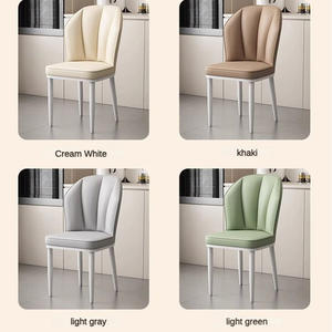 <span class=keywords><strong>Chaises</strong></span> de salle à manger d'extérieur de luxe Offres Spéciales modernes vente en gros bon marché ensemble table de salle à manger en cuir PU de bonne qualité <span class=keywords><strong>4</strong></span> cahirs en vente - Product Image 4